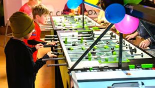 Kindergeburtstag Tischkickern (6)
