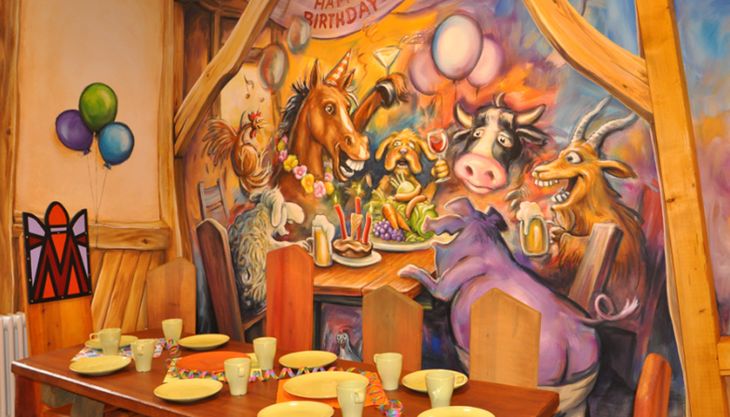 Kindergeburtstag in der Kindererlebniswelt Rumpelburg