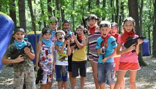 lasertag in wuppertal kinder truppe titelbild