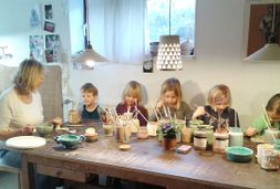 Töpfern am Kindergeburtstag - Töpfer-Atelier Marianne Tümpel
