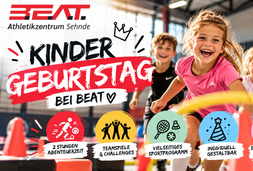 Kindergeburtstag bei BEAT – Sport, Spiel & Action