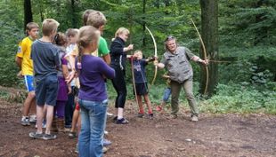bildungsstätte begegnung im burgholz bogenschießen