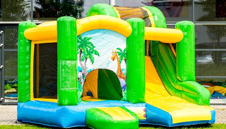 Keine Feier ohne Hüpfburg - Jumpy Happy Dschungel (2)