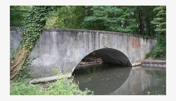 geocaching im kölner stadtwald wasserbrücke
