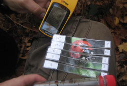 geocaching und schnitzeljagd bild x