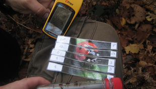geocaching und schnitzeljagd bild x