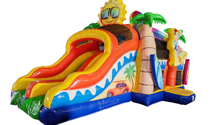Hüpfburg Holiday Island mieten in Bielefeld und Umgebung