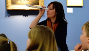 von der heydt museum kinder blicken auf bilder