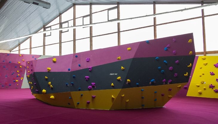 Ninja Challenge in der einstein Boulderhalle
