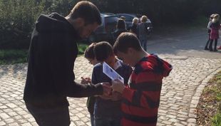 geocaching in düsseldorf aufgabe gps geräte