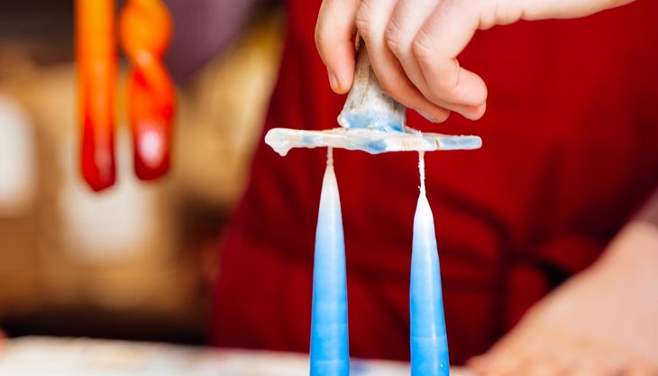 Kreativer Kindergeburtstag in der Kerzenwerkstatt Dresden